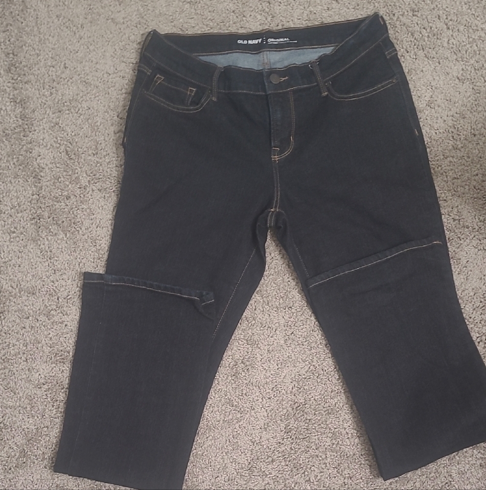 Old Navy Women's Dark Blue Jeans